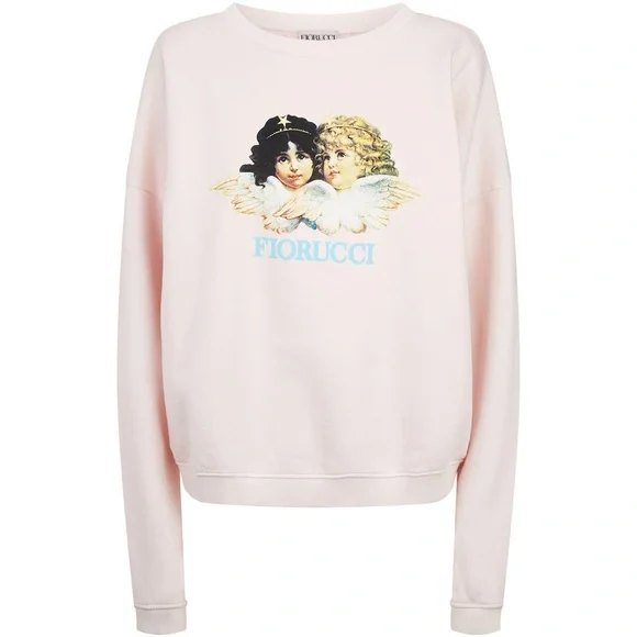 FIORUCCI ANGELS PINK SWEATSHIRT